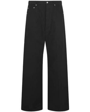 Rick Owens Jeans Con Design A Cinque Tasche - Nero