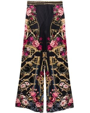 CAMILLA Ornate On A Plate pants - Rojo