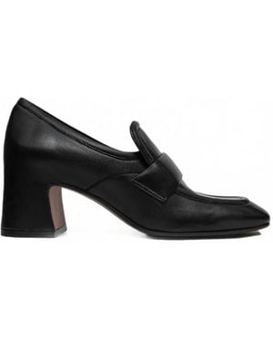 Mara Bini Perla Block-Heel Pumps - Black