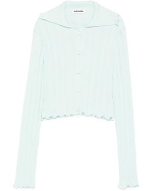 Jil Sander ニット カーディガン - ブルー