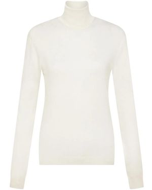 Cashmere In Love Jersey Blake de cachemira - Blanco