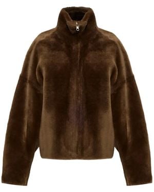 Arma Indy Reversible Shearling Jacket - Brown
