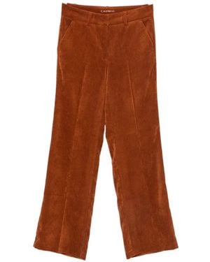 Cambio Amelie Corduroy Pants - Brown