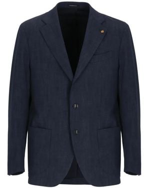 Latorre Button-Fastening Blazer - Blue