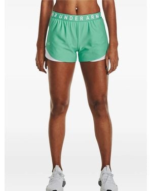 Under Armour Play Up 3.0 Shorts - Groen
