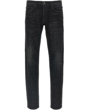 Tom Ford Jeans Con Effetto Schiarito - Nero