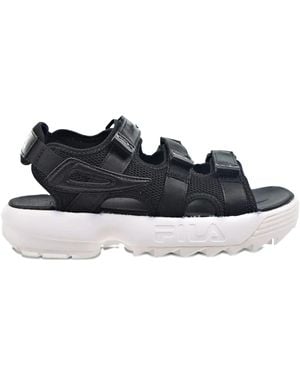 Fila Disruptor ストラップサンダル - ブラック