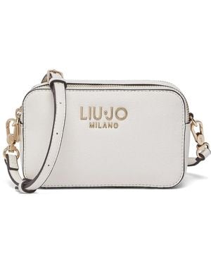 Liu Jo Zipper Cross Body Bag - White