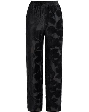 Loulou de Saison Velvet Trousers Clothing - Black