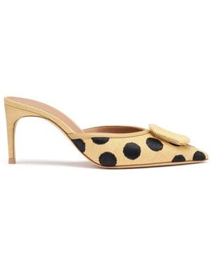 Malone Souliers Mules Mona À Pois - Metallic