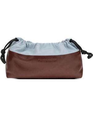 Pierre Hardy Pochette Twin À Lien De Resserrage - Brown