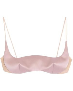Valentino Garavani Duchesse Bra Top - Pink