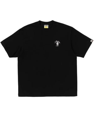A Bathing Ape ロゴ Tシャツ - ブラック