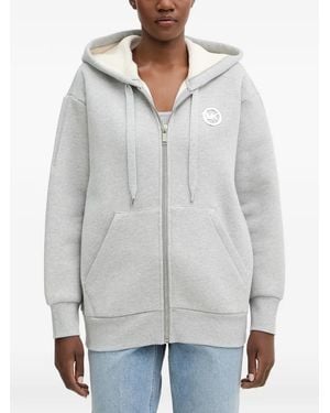 MICHAEL Michael Kors Hoodie Zippé Large - Gray