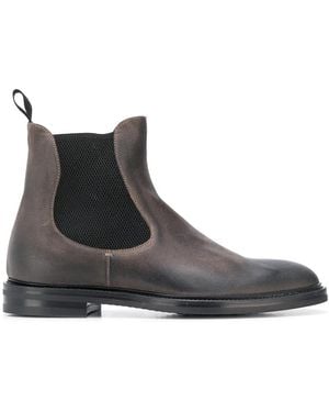 SCAROSSO Hunter Ankle Boots - Brown