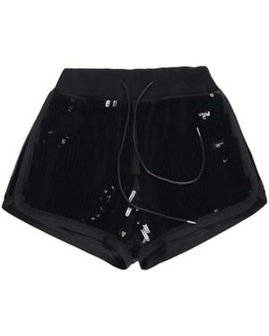 Sacai Sequin-Embellished Shorts - Black