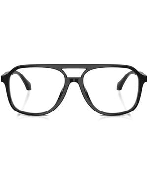 Versace Gafas Con Montura Estilo Piloto - Negro