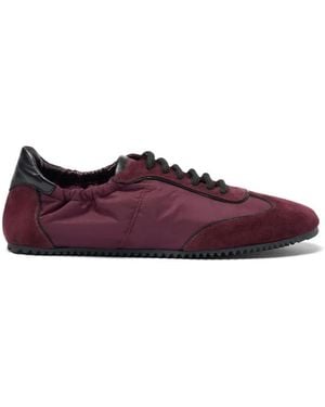 SCAROSSO Baskets Riley Bordeaux - Purple