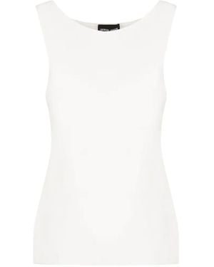 Giorgio Armani Sleeveless Top - White