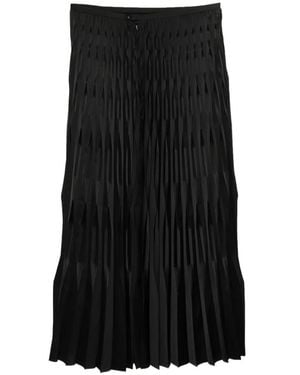 JNBY Draped Pleated Skirt - Black