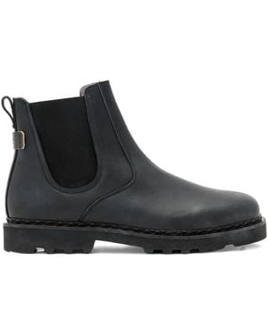 AllSaints Skiff Pull-Tab Chelsea Boots - Black