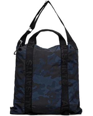AllSaints Kei Multi-Use Backpack - Blue
