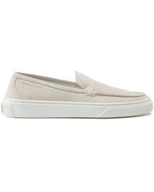 Woolrich Mocasines Slip-On - Blanco