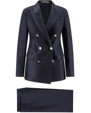 Tagliatore Parigi Double-Breasted Suit - Blue