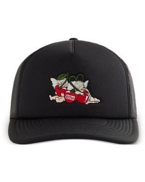 Kith Cherry Bunch Nolan Truckerpet - Zwart