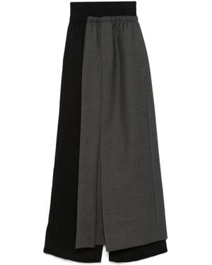 ALAINPAUL Half Tailored Trousers - Black