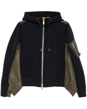 Sacai Zip-Up Jacket - Black