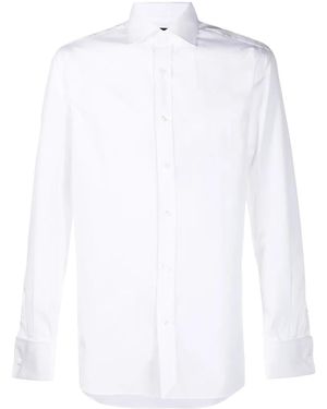 Ralph Lauren Astor Cotton Poplin Dress Shirt - White