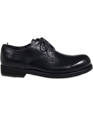 Officine Creative Derby Veterschoenen - Zwart