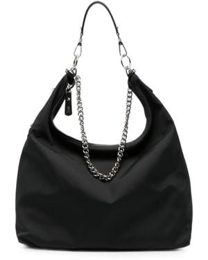 R13 Large Chain-Link Shoulder Bag - Black