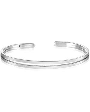 Elle Macpherson Bracciale Rigido Aperto Splinter - Bianco