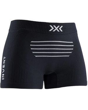 X Bionic Ribbed-Body Shorts - Blue