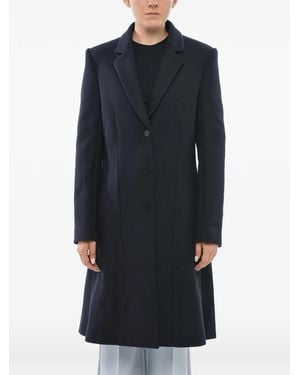 Stella McCartney Katie Single-Breasted Coat - Blue