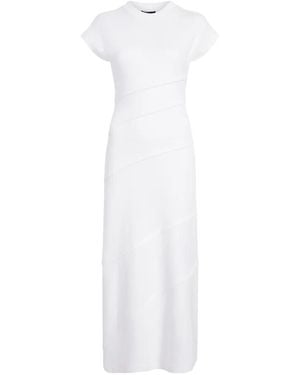 Proenza Schouler Hilma Tiered Jersey Midi Dress - White