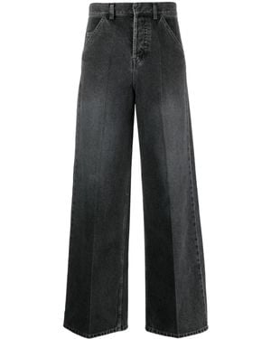 Petar Petrov Longest Day Wide-Leg Jeans - Black