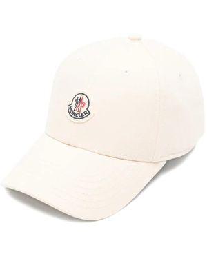 Moncler Logo Baseball Cap - Natural