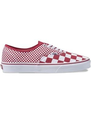 Vans Checkerboard-Pattern Trainers - Purple