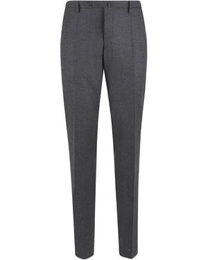 Incotex Buttoned Pants - Gray