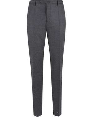 Incotex Buttoned Trousers - Grey