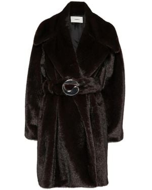 Coperni Belted Coat - Black