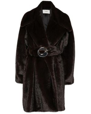 Coperni Belted Coat - Black