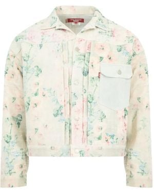 Junya Watanabe Printed Jacket - White