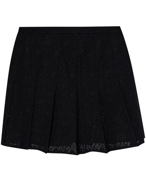 Givenchy Pleated Skirt - Black