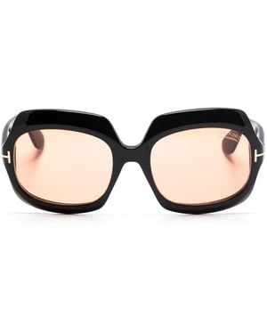Tom Ford Ren Sunglasses - Black