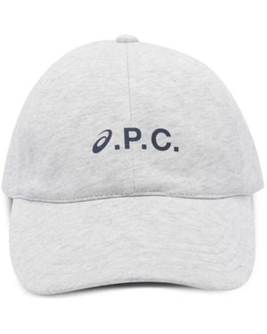 A.P.C. Gorra Charlie De X Asics - Blanco