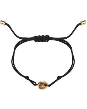 Fendi Sphera Armband Mit Kordelzug - Schwarz